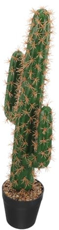 Ipetboom Pianta Finta Cactus Succulenta Artificiale Vaso, Plastico