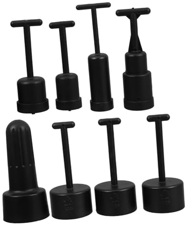 Hoement 8Pcs Light Socket Ring Removal Tool for Fixtures Metal Wrench