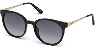 Guess Unisex-Erwachsene GU7503 01A 52 Sonnenbrille, Schwarz (Nero Lucido/Fumo)