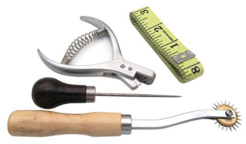 KUNPENG – Pattern Designers Set – NOTCHER + AWL + TRACKING WHEEL + TAPE 1 set