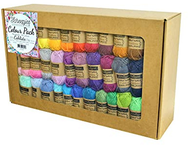 Scheepjes - Scheepjes Cahlista Garn Farbpaket - 109 Stück (1 Packung)
