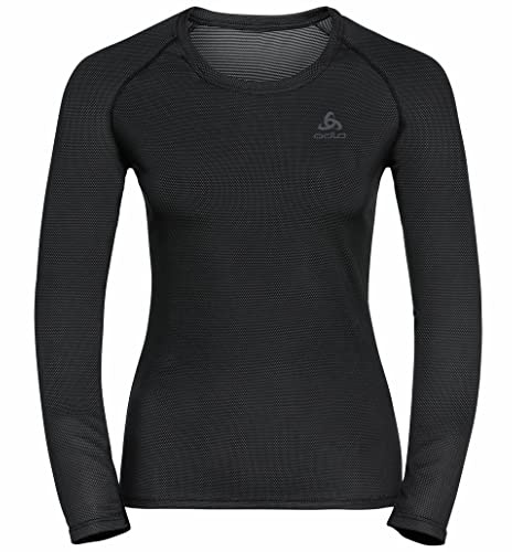 Odlo Camiseta Interior térmica de Manga Larga Mujer Active F-Dry Light