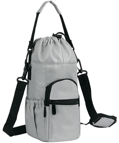 omiinitio Porte-bouteille d'eau isotherme - Porte-gobelet - Pour sports de plein air - Housse isolée - Porte-bouteille d'eau