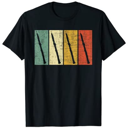 Vintage Oboe Musikinstrument, Oboe Player Musiklehrer T-Shirt