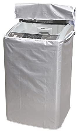 JAWSEU Waschmaschinen und Trocknerbezug, mit Reißverschluss, Wasserdicht, Staubdicht, UV-beständig, wasserdichte Abdeckung für Waschmaschine Trockner