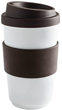 KAHLA fillit Becher 0,40 l chocolate brown To Go Becher aus Porzellan