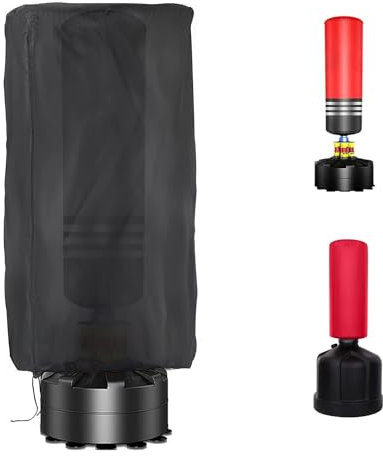 Boxsack-Abdeckung,Standboxsack-Abdeckungen,210D Oxford-Reißverschluss Wasserdicht Staubdicht Boxsack Abdeckung für Drinnen und Draußen,Schwerer Standboxsack Schutzhülle (Size:109x71cm(43Hx28D),Color