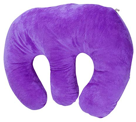 VAKUUM Soft Massage Chest Pillow Pad, Face Cradle Cushion for Massage Tables and Chairs, 3 Colors to Choose - Red (Color : Purple)