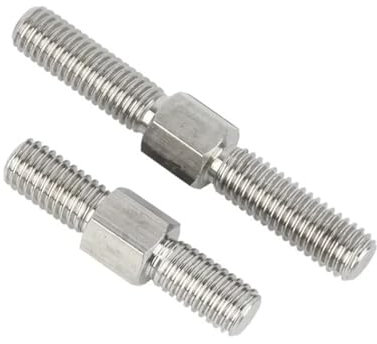 M3 M4 M5 M6 M8 M10 M12 M14 M16 304 Edelstahl Doppelkopf-Gewindestange Linksgewinde Rechts Doppelendgewinde Stangenbolzenbolzen (Size : 100mm, Color : M8-1pcs)