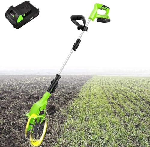 JSY Escarificadores Rotavator eléctrico inalámbrico de 20 V, rotavator de Mano con batería de Litio de 4000 Mah y Cargador Cultivadores rotativos, Jardines, Campos