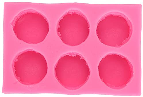 ANKROYU 3D Macaroon Silicone Molds, Macaron Fondant Candy Mold, Macaron Cake Decorating Mould for Hamburger Candle Soap