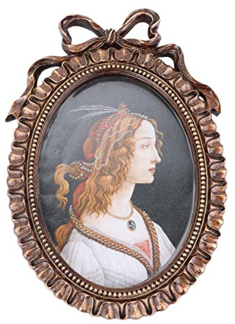 Garneck Moderner Fotohalter Aus Kunstharz Ovales Dekoratives Gemälde Perfekte Wandkunst