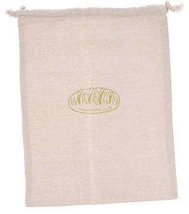 CIYODO Unbleached Bread Bag Drawstring Home Bread Storage Pouch Bag to Keep Fresh