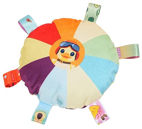 lomdung Hundespielzeug, Quietschspielzeug Hund, Plüschhundespielzeug, Hund Kauspielzeug, Frisbee-Form, Interaktives Spielzeug, Hunde Geburtstagsgeschenk, für Welpen, Kleine, Mittlere Hunde