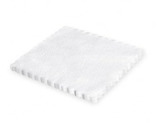 VEPATIM 5000 Dessertdeckchen Untersetzter Tischdeko 17 x 17 cm Tissue-Deckchen weiß