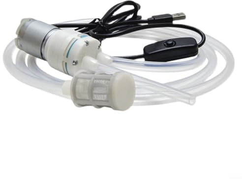 UTTASU Mini Elektrische Weinpumpe Mit USB-Anschluss Automatischer Weinentnahmegerät 1M Silikonschlauch Für Weinliebhaber Getränkeübertragung