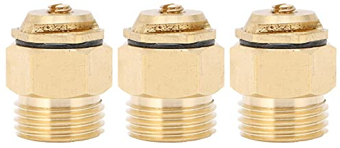 ANGGREK Copper Sprinkler Head Tête d'irrigation Réglable Buse G1 / 2 REFRACTION Tête de Pulvérisation avec une Distribution d'eau Uniforme pour le Jardin pelouse.