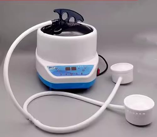 McbeAn Generador De Vapor De Sauna 4L, Olla De Vapor De Vapor De Sauna Portátil 2000W con Control Remoto, Tiempo Inteligente, Máquina De SPA para El Cuerpo Anti-Ardor, Anti-Mojado para La Pérdida
