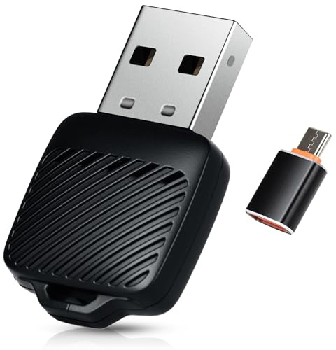 Neuste Wireless Carplay & Android Auto Wireless Adapter, 2 IN 1 Stick Konvertieren Wired Android Auto/Car Play in kabellos für Autos mit Wired CarPlay, Car Play Kabellos Adapter Typ-C/USB Plug & Play