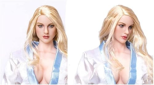 OBEST TBLeague 1/6 scale Female Head Headsculpt for HT, VERYCOOL, TTL, toy, Play, PHICEN Action Figure Body (KT007)