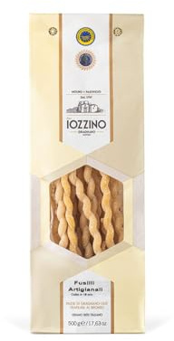 Pastificio F.lli Iozzino - Pasta di Gragnano IGP - Fusilli artigianali 3Kg (6x500gr)