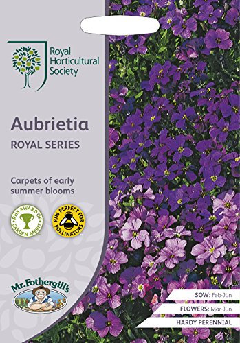 Mr Fothergill's - RHS Aubrieta Royal Series, Pink/Blue