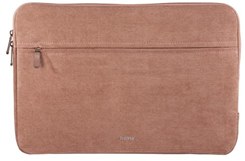 Hama Tasche für Tablets und Notebooks bis 15,6 Zoll (Tablettasche, Laptoptasche für Notebook, Tablet, MacBook, Surface bis 15,6'' (40 cm), Hülle, Case, Laptophülle, Sleeve) Pfirsich