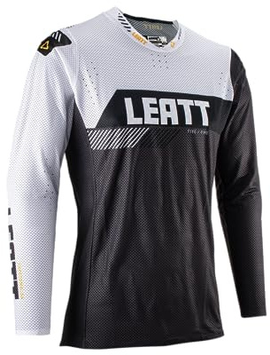 Leatt Moto 5.5 Jersey UltraWeld, Grau (Graphite//Nature's Delight), Large