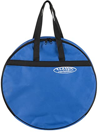 Classic Cantabile Tasche für 16 Schamanentrommel, Gepolstert, Tiefe: 8 | Passend für Trommeln mit 16 Durchmesser (ca. 41 cm), 5 cm (ca. 3, 5 Zoll), Gewicht: 300 g, Farbe: Blau