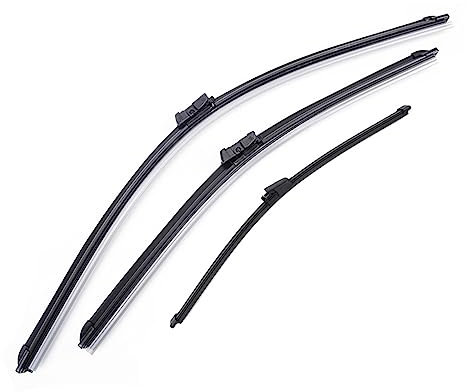 Scheibenwischer Vorne Und Hinten Scheibenwischerblätter Scheibenwischer Auto Zubehör Für VW Für Golf 5 2005-2009 24 19 13 Auto Zubehör