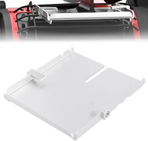 HUAREW Wood Stove Fan Bracket, Multi-Purpose Heater Bracket for Mr Heater B-uddy Fireplace Fan/Heated Stuff Shelf, Stand with Clip for Little Buddy and Big Buddy, Outdoor Heater Buddy Accessories