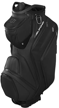 Wilson Staff Alpine Golfwagentasche, Schwarz