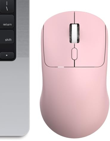 Datormöss – tyst trådlösa 2,4 G datormöss | justerbara DPI-arbetsmaterial, ergonomiska laptoptillbehör med USB-mottagare för hemmakontor