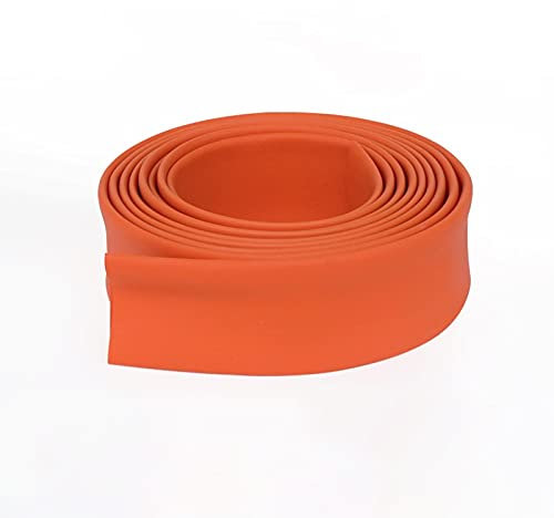 HFGDRH Flexibler Kabelkanal für TV und Computer, 3: 1 Schrumpfen Orange Doppelwand Wärmeschrumpfschlauch mit Kleber -55 □ -125 □ Versiegelt und wasserdicht(25.4mm x 8m)