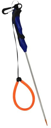 Bastone da immersione Pointer Rod Lega di alluminio Serbatoio Battente Shaker Subacqueo Noise Maker Lanyard Rod con cinturino da polso