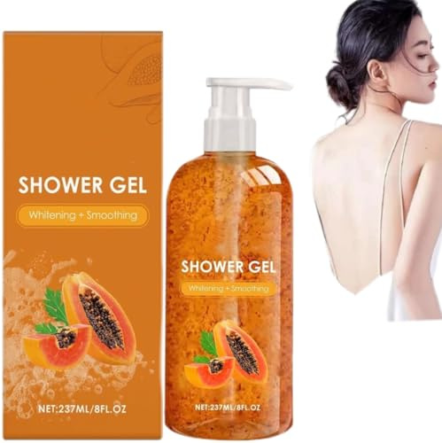 Oil Control Moisturizing Shower Gel,Multi-Action Soap Face & Bodywash,Whitening Smoothing Exfoliating Body Wash,Gentle Daily Body Clean for Unisex (1 Pcs)