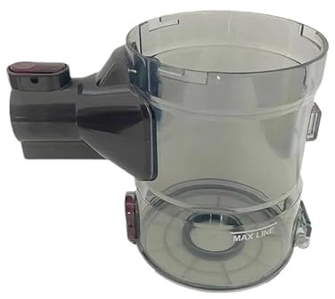 FRWVTOKFQ Contenitore for La Polvere, Compatibile con Dibea, D18 D008Pro, Accessori for Aspirapolvere Portatile, Parti di Ricambio for Contenitore della Polvere