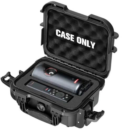 Hard Case for Anker Anker Capsule 3 & 3 Laser: Portable Projector Case | Waterproof All-in-One Travel Carrying Box for Anker Capsule 3 & 3 Laser | Foldable Stand: for Home Theater & Travel & Campers