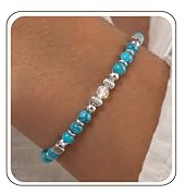 ORAZIO Bracelet Femme Bracelet Pierre Naturelle Femme Bracelet Perles Acier Inoxydable Pierre De Lune Réglable Bijoux Femme Cadeau Anniversaire Noel