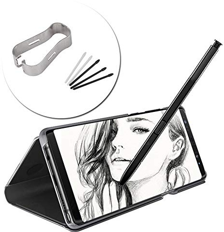 Stylus Pen für, S Pen Stylus Pen Ersatz für Galaxy Note 8/9 Tab S3/4(10 * 9 * 2cm-schwarz)