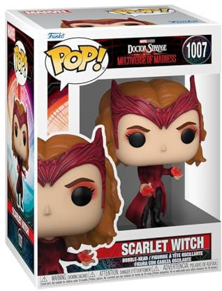 Funko Pop! Marvel: - Scarlet Witch - Doctor Strange - Vinyl-Sammelfigur - Geschenkidee - Offizielle Handelswaren - Spielzeug Für Kinder und Erwachsene - Movies Fans - Modellfigur Für Sammler