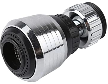 Tap Adapter for Kitchen Sink, 360° Swivel Kitchen Tap Spray Head for 21.5mm and 24mm Faucet, Dual Mode Faucet Tap Aerator Equipped with Irregular Adapter for 16mm and 22mm