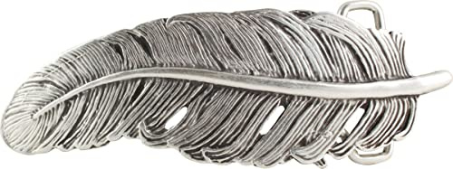 BELTINGER Gürtelschnalle Feder 4,0 cm | Buckle Wechselschließe Gürtelschließe 40mm Massiv | Wechselgürtel bis 4cm