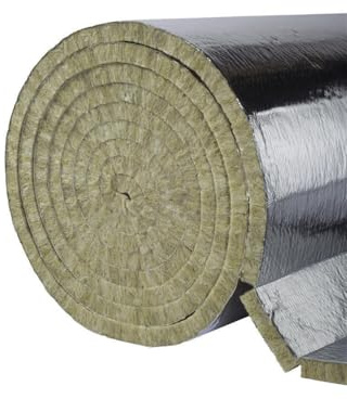 PAROC HVAC Lamellenmatte Alubeschichtet (3000 x 500 x 80 mm - 1,5m²)