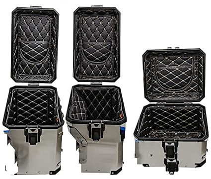 Moto Scatola Borsa Portapacchi Contenitore Interno per BMW R1200GS per LC per ADV 2013-17 F850gs 2013-2017 Caso Coda Tronco Laterale Bisaccia + Copertura Superiore Borsa Viaggio Attrezzi Borsa (Color