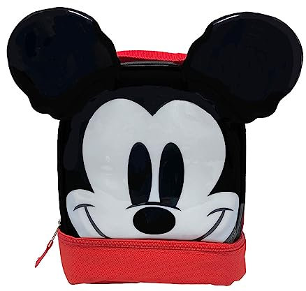 Mickey Mouse - Borsa con licenza ufficiale - Borsa termica per il rientro a scuola e in viaggio