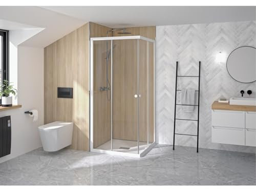 Paroi de douche SUPRA III A 70cm accès d'angle coulissant droite fixe gauche - KINEDO - PA1580BTNG