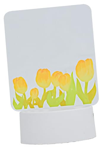 Beleuchtetes Memoboard aus Acryl, Tragbares Nachtlicht, DIY-Desktop-Memoboard mit Stift für das Studium Im Wohnheim