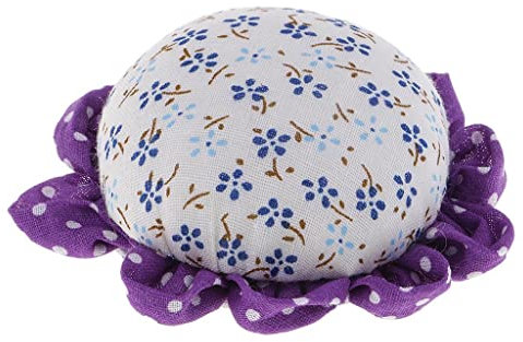 Luzhengyang Handlicher tragbarer Nadelkissenhalter für das Handgelenk zum Nähen – praktische, sichere Aufbewahrung für Nähbegeisterte – Baumwollmaterial – 5,8 cm Durchmesser – KJ137