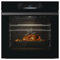 Hisense BI62220AB - Forno multifunzione, 2 manopole Push Pull, cavità 61l, 7 funzioni, AcquaClean, funzioni di cottura versatili, 2 vetri, area di cottura extra large, 250°, Classe A